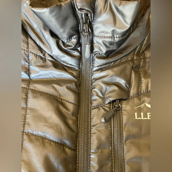 L.L. Bean Women's Black PrimaLoft Packaway Jacket size small - Picture 5 of 11